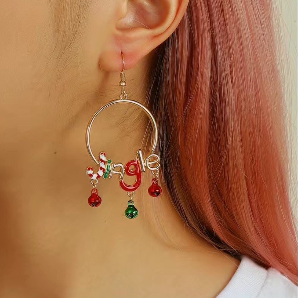 Jingle Bells Earrings - Picture 6 of 6